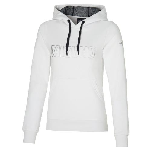 Mizuno Sport Mizuno Hoody W - White (Grösse: M) von Mizuno Sport