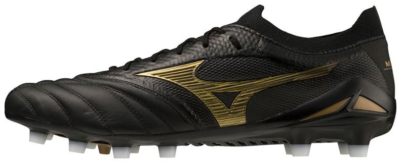 Mizuno Sport Morelia Neo IV Beta Japan MD Football Footwear - Black/Gold/Black (Grösse: UK 8) von Mizuno Sport