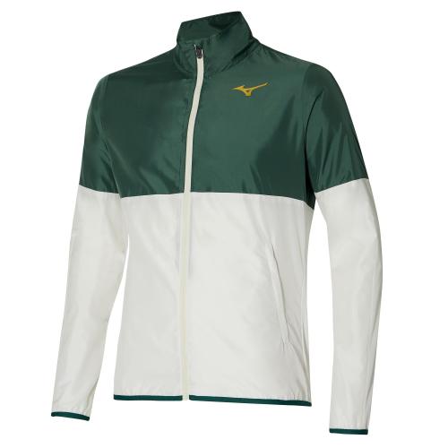 Mizuno Sport Printed Jacket M - Pineneedle/White (Grösse: L) von Mizuno Sport