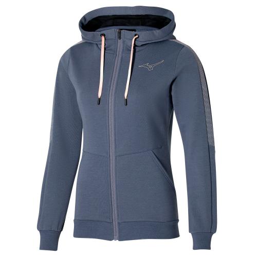 Mizuno Sport Release Sweat Jacket W - Nightshadow Blue (Grösse: S) von Mizuno Sport