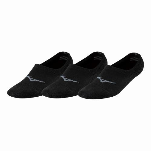 Mizuno Sport SUPER SHORT SOCKS 3P - Black/Black/Black (Grösse: L) von Mizuno Sport