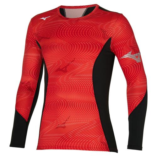 Mizuno Sport Virtual Body G3 Crew M - Fiery Red (Grösse: L) von Mizuno Sport