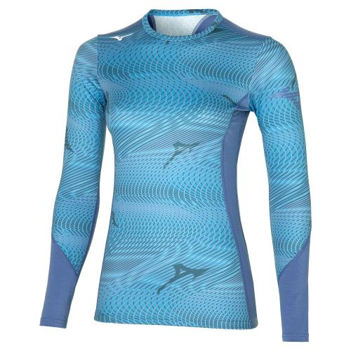 Mizuno Sport Virtual Body G3 Crew W - Milky Blue (Grösse: S) von Mizuno Sport