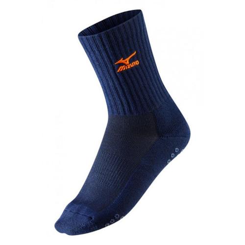 Mizuno Sport Volley Socks Middle - navy-orange (Grösse: L) von Mizuno Sport