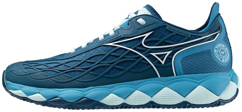 Mizuno Sport Wave Enforce Tour CC M Tennis Men Footwear - Moroccan Blue/White/Bluejay (Grösse: UK 11) von Mizuno Sport