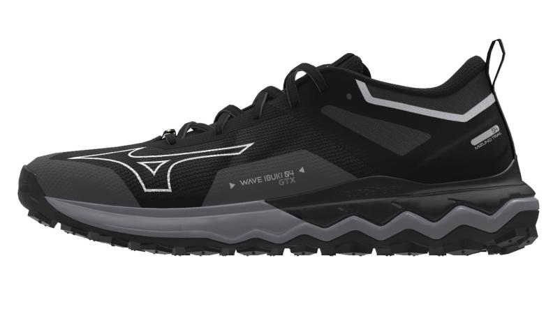 Mizuno Trailrunning Schuh Sport Wave Ibuki 4 GTX W Trail Running Women - Black/Silver/Quiet Shade (Grösse: UK 5) von Mizuno Sport