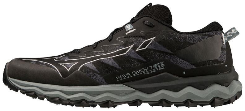 Mizuno Trailrunning Schuh Sport Wave Daichi 7 GTX M Trail Running Men - Black/Ombre Blue/Stormy Weather (Grösse: UK 11) von Mizuno Sport