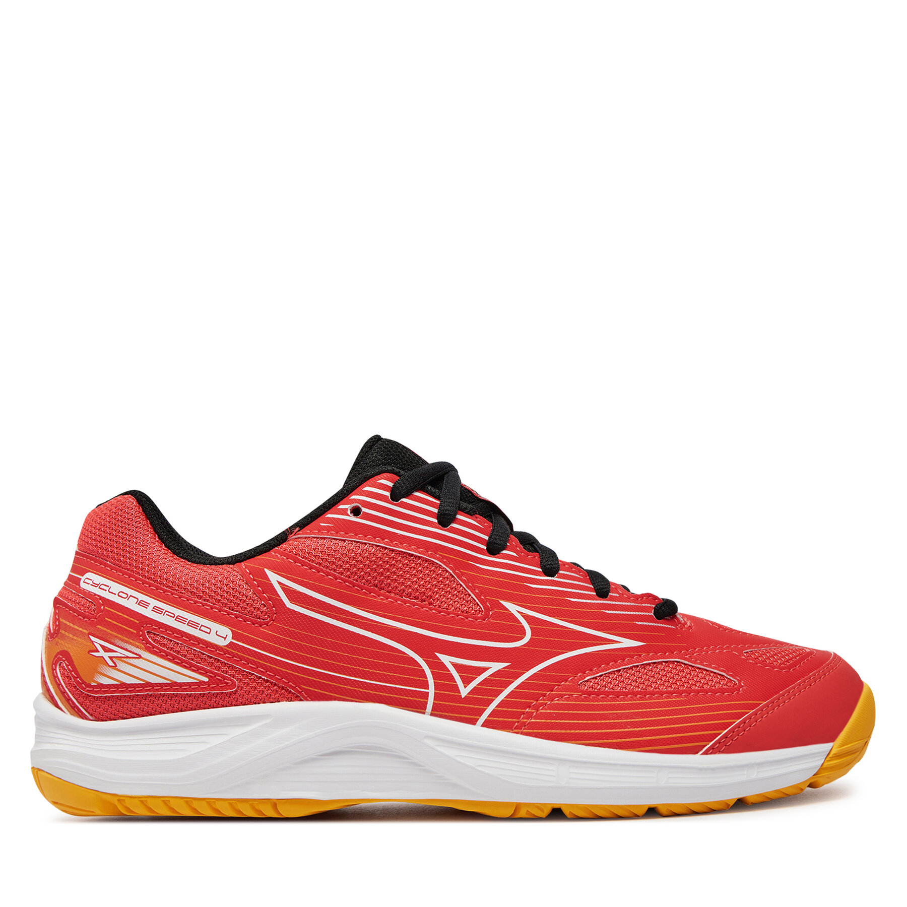 Schuhe Mizuno Cyclone Speed 4 V1GA2380 Radiant Red/White/Carrot Curl 2 von Mizuno