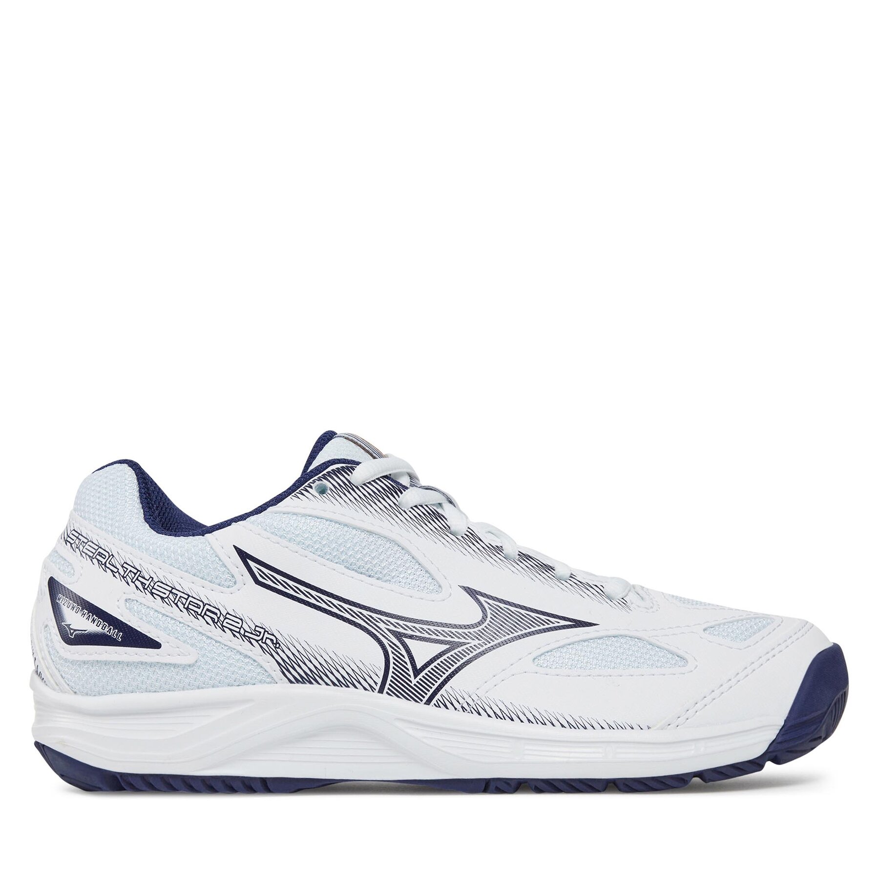 Schuhe Mizuno Stealth Star 2 Jr X1GC2307 Whte/Bribbon/Mpgold 43 von Mizuno