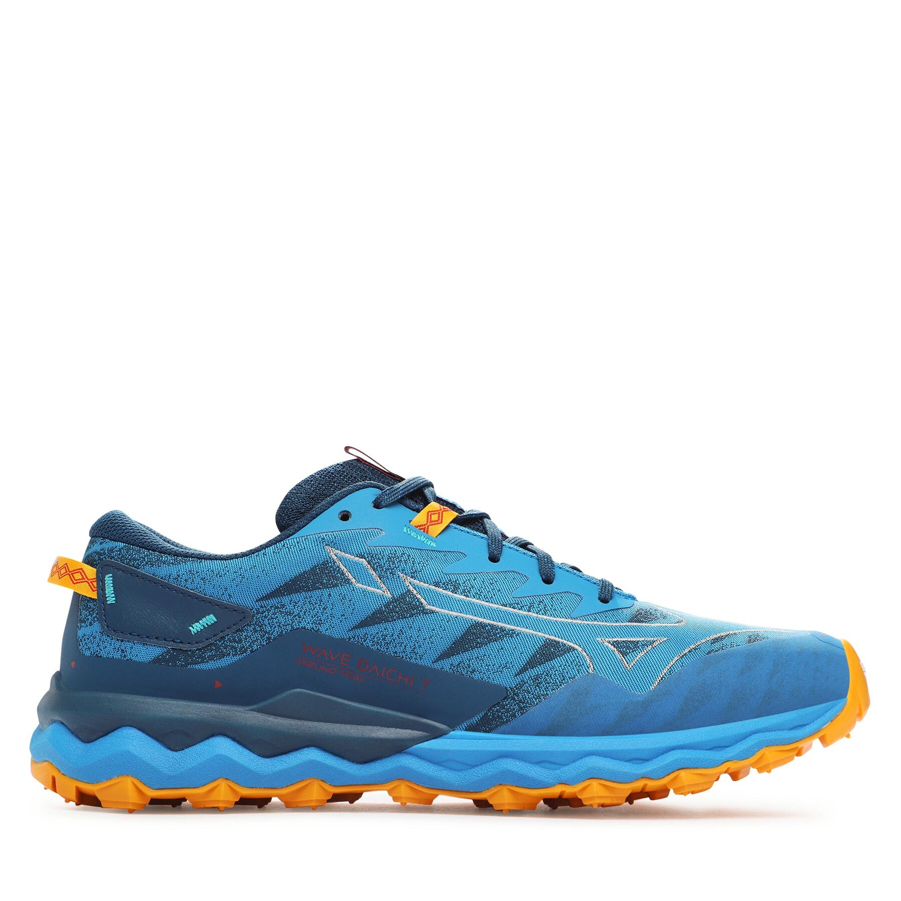 Laufschuhe Mizuno Wave Daichi 7 J1GJ2271 Blau von Mizuno