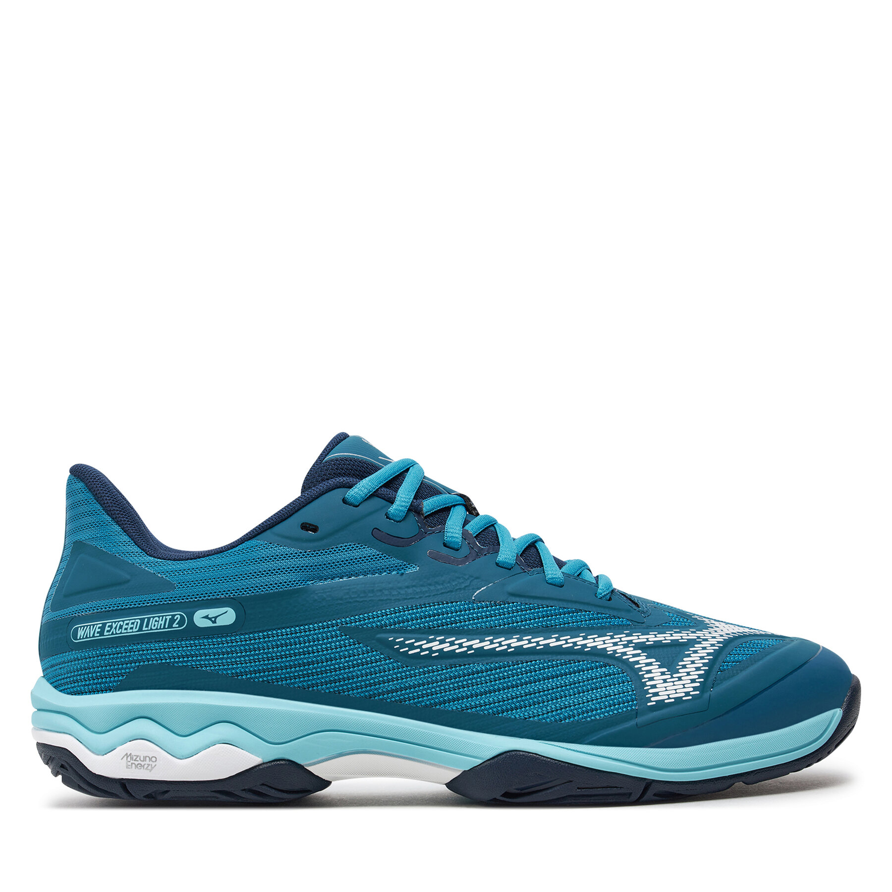 Schuhe Mizuno Wave Exceed Light 2 Ac 61GA2318 Moroccan Blue/White/Bluejay 27 von Mizuno
