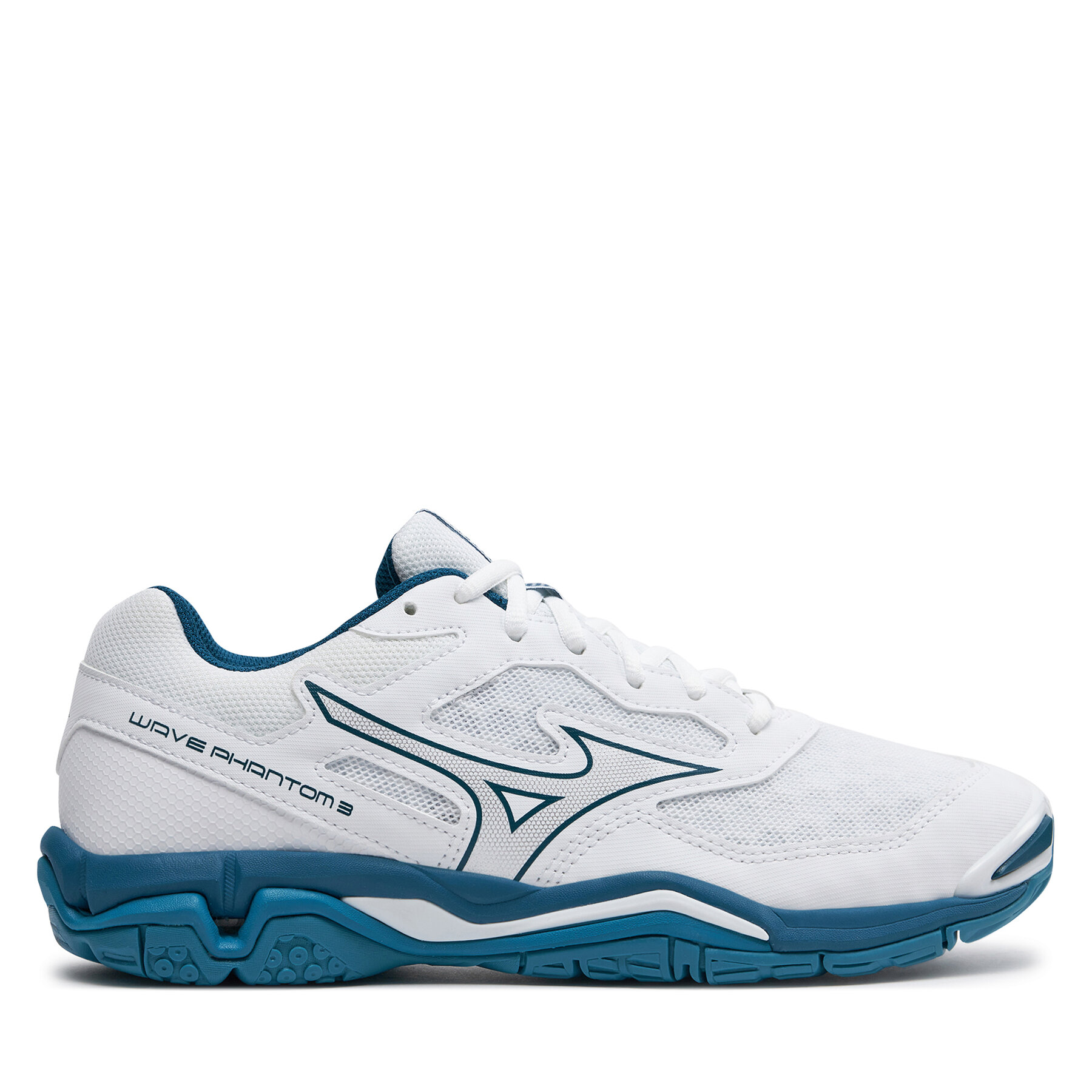 Schuhe Mizuno Wave Phantom 3 X1GA2260 White/Sailor Blue/Silver 21 von Mizuno