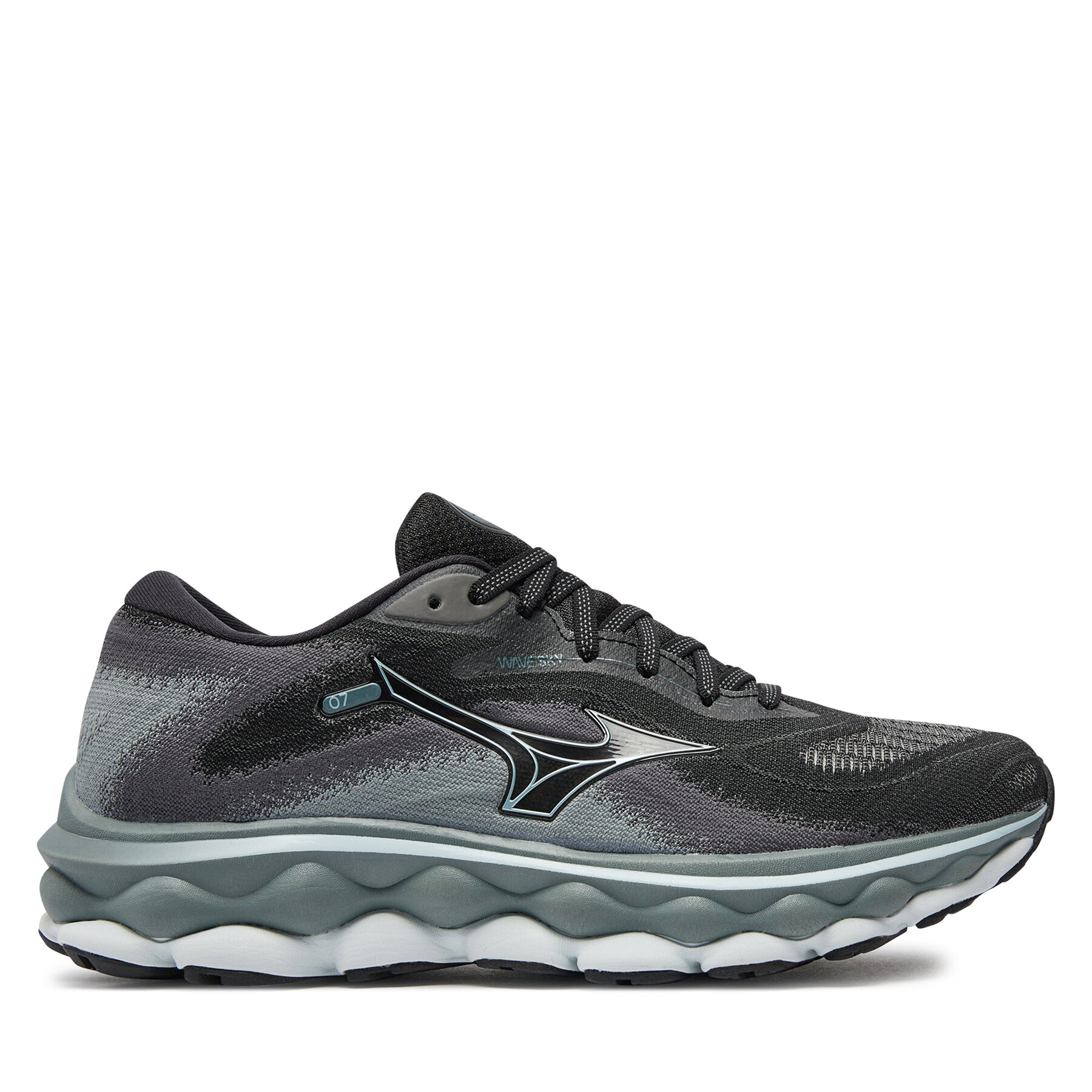 Laufschuhe Mizuno Wave Sky 7 J1GC2302 Schwarz von Mizuno