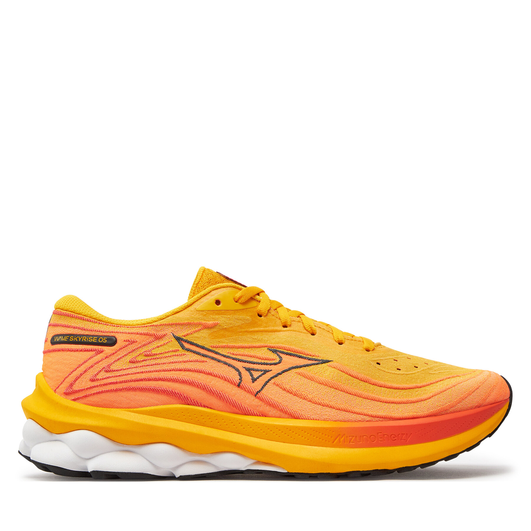 Laufschuhe Mizuno Wave Skyrise 5 J1GC2409 Orange von Mizuno