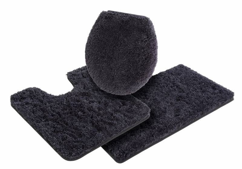 Möve Badematte »Superwuschel, Badvorleger, Badezimmer Teppich«, rutschhemmend beschichtet, strapazierfähig-schnell trocknend-fussbodenheizungsgeeignet, Mikrofaser-Badematte, Badteppich, rechteckig, rund & als 3-tlg. Set von Möve