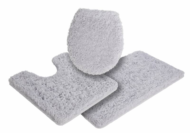 Möve Badematte »Superwuschel, Badvorleger, Badezimmer Teppich«, rutschhemmend beschichtet, strapazierfähig-schnell trocknend-fussbodenheizungsgeeignet, Mikrofaser-Badematte, Badteppich, rechteckig, rund & als 3-tlg. Set von Möve