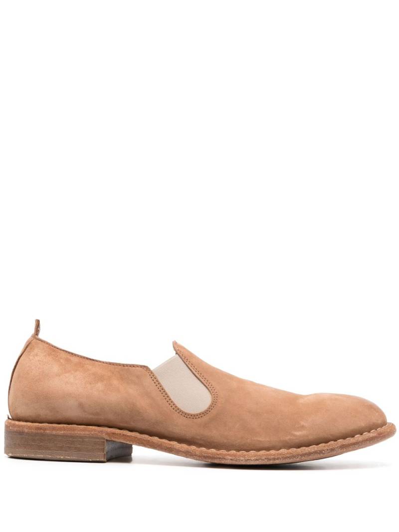 Moma 25mm almond-toe loafers - Brown von Moma