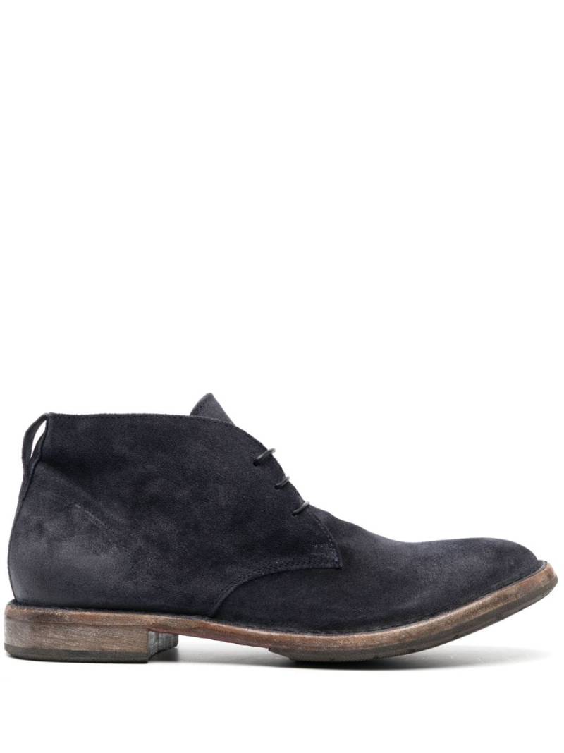 Moma Polacco suede boots - Blue von Moma