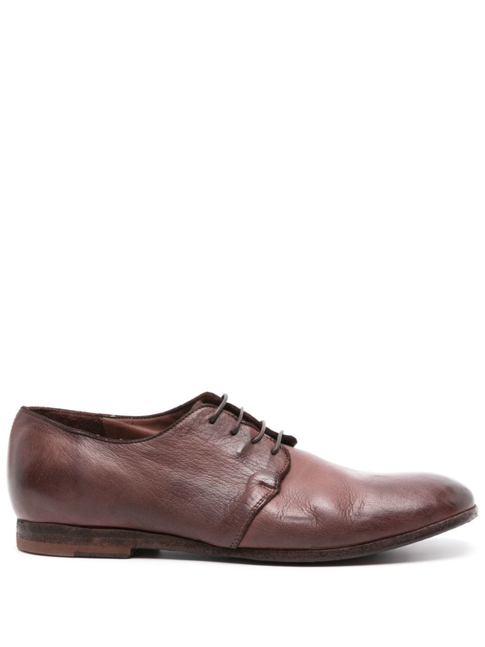 Moma leather derby shoes - Brown von Moma