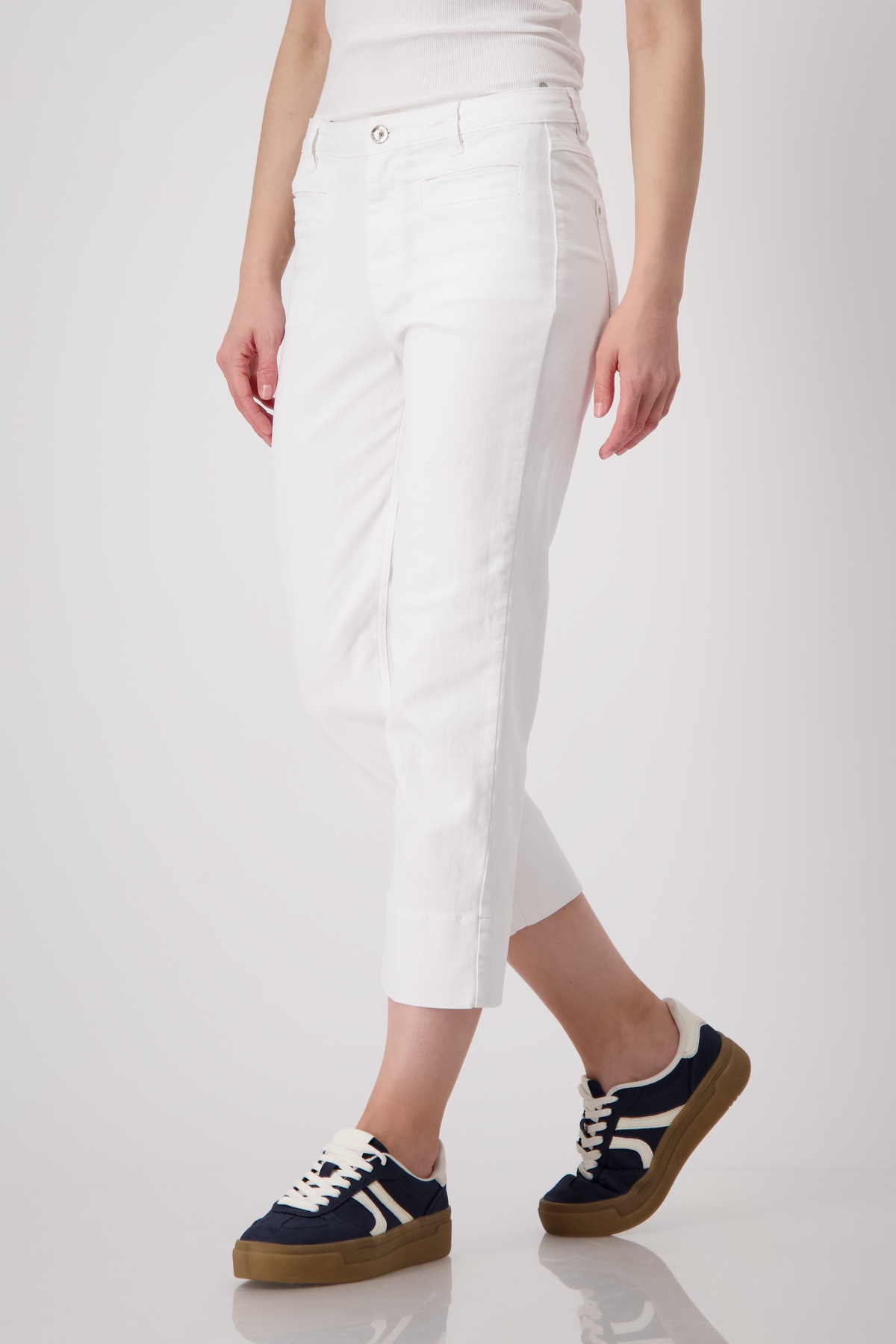 Monari 7/8-Jeans »Hose Jeans 64cm«, Mit Rundhalsausschnitt von Monari