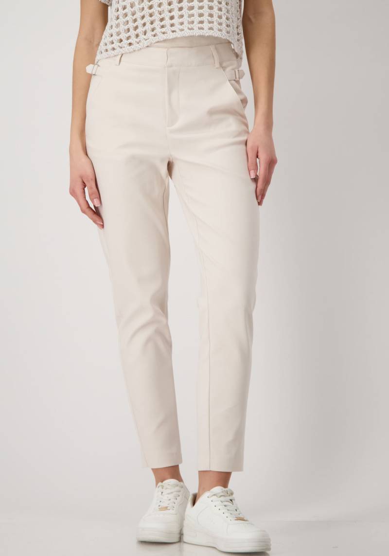 Monari Röhrenhose, mit Zierriegeln von Monari
