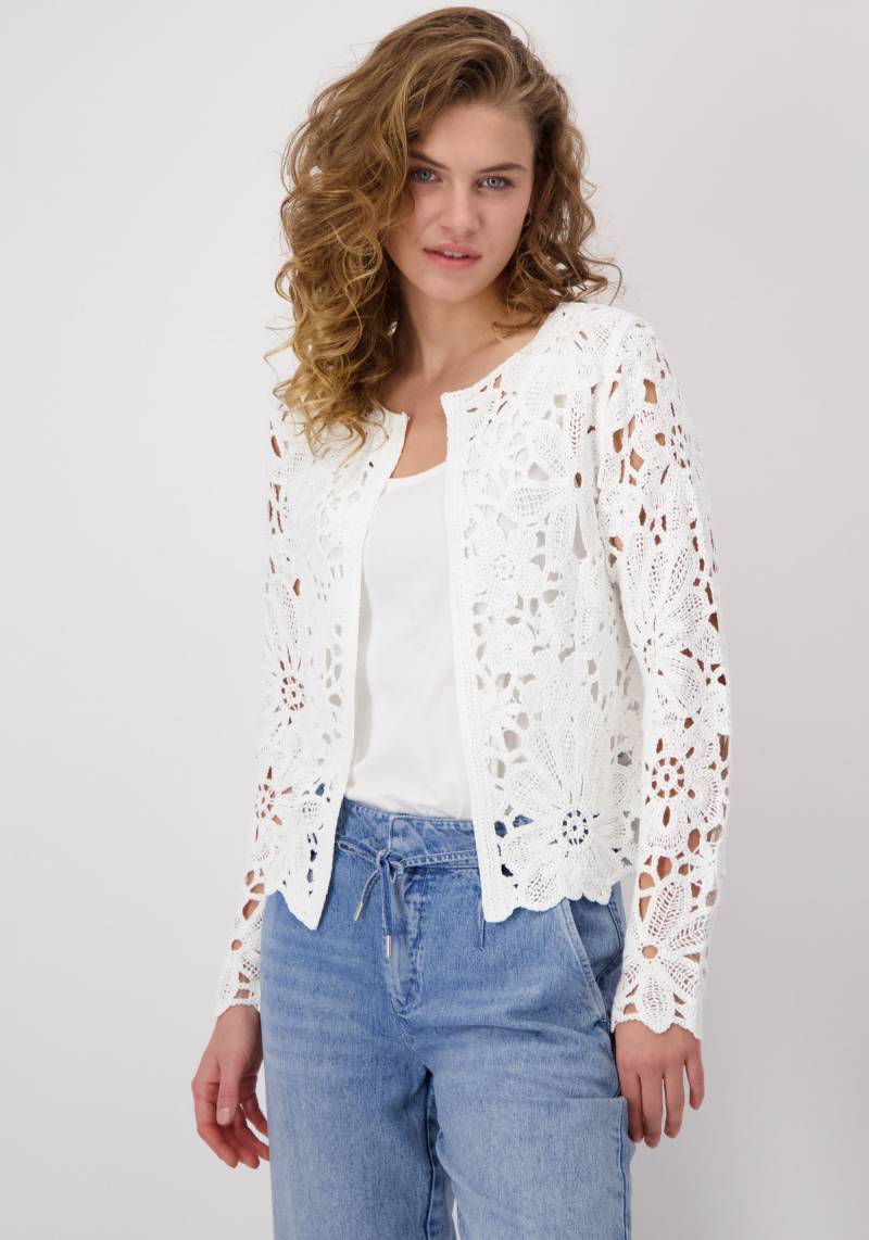 Monari Strickjacke, aus Spitze von Monari