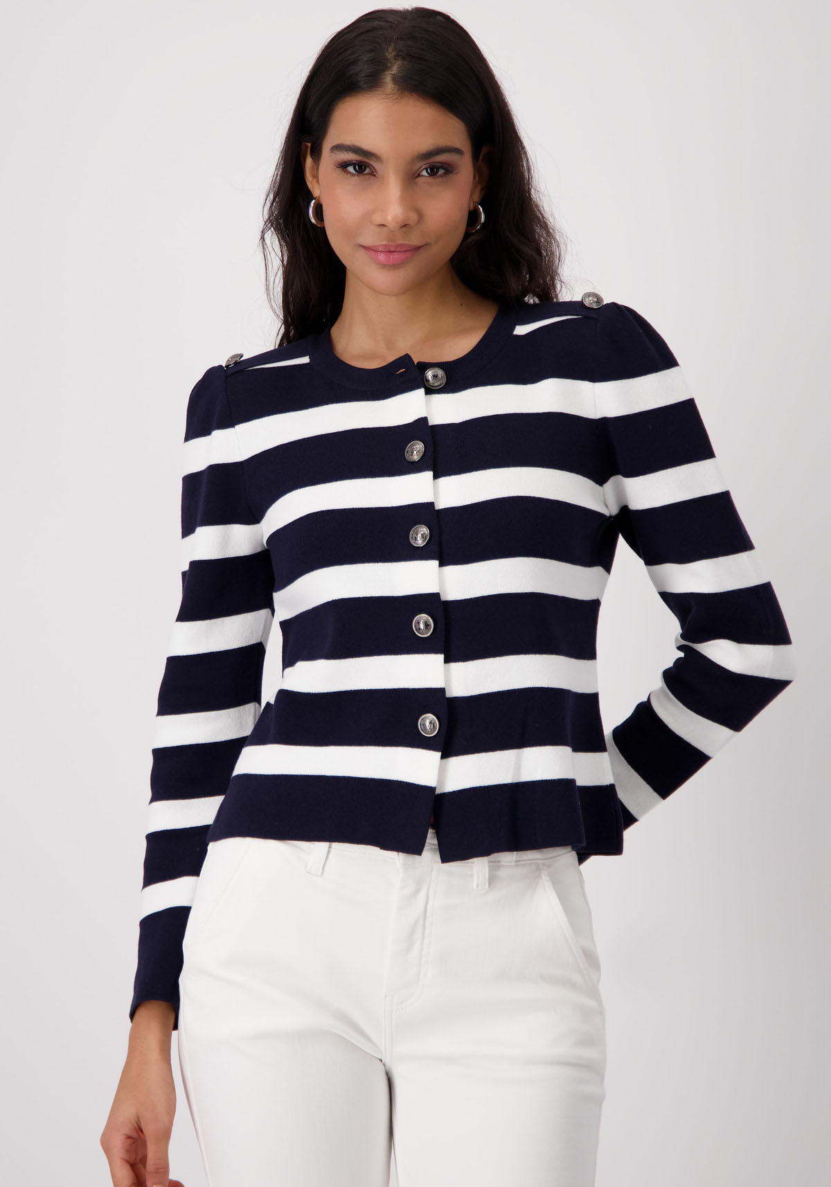 Monari Strickjacke, mit Streifen Monari Strickjacke, mit Streifen von Monari
