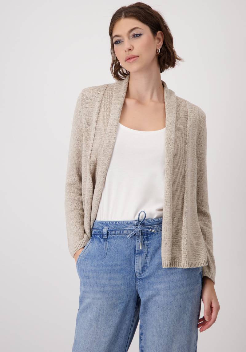 Monari Strickjacke, mit Umschlagkante von Monari