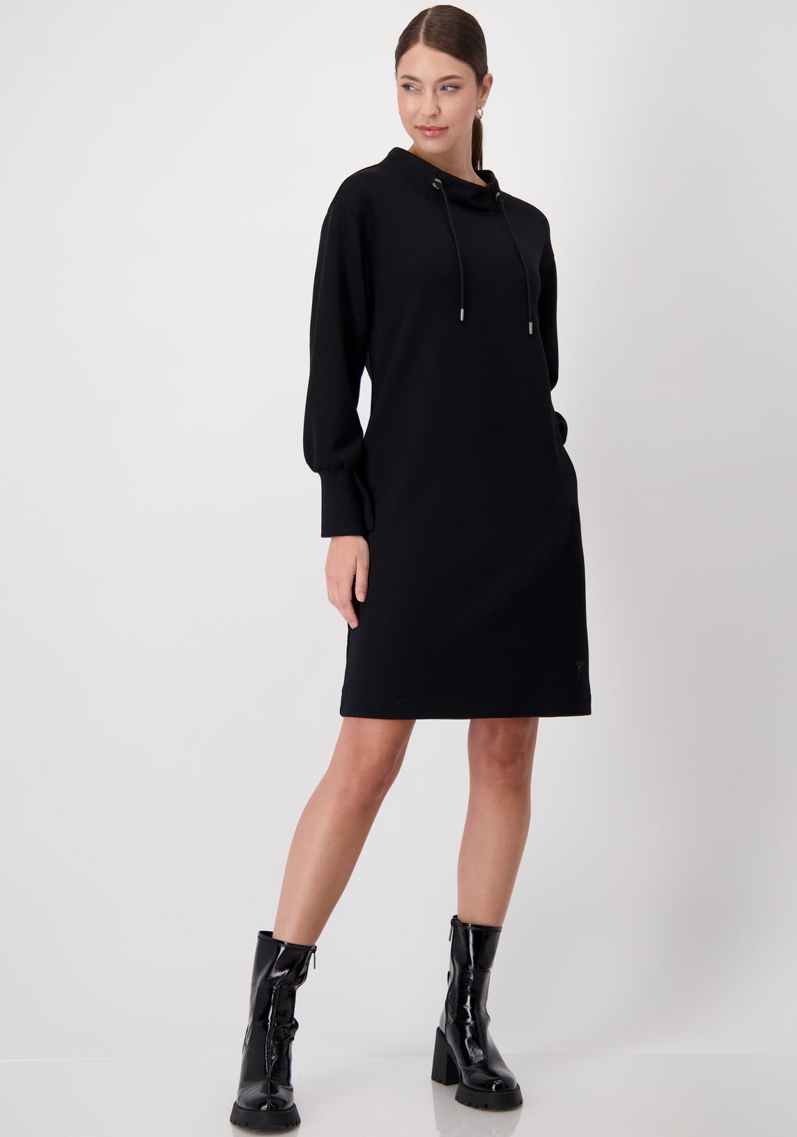 Monari Sweatkleid, mit Stehkragen Monari Sweatkleid, mit Stehkragen von Monari