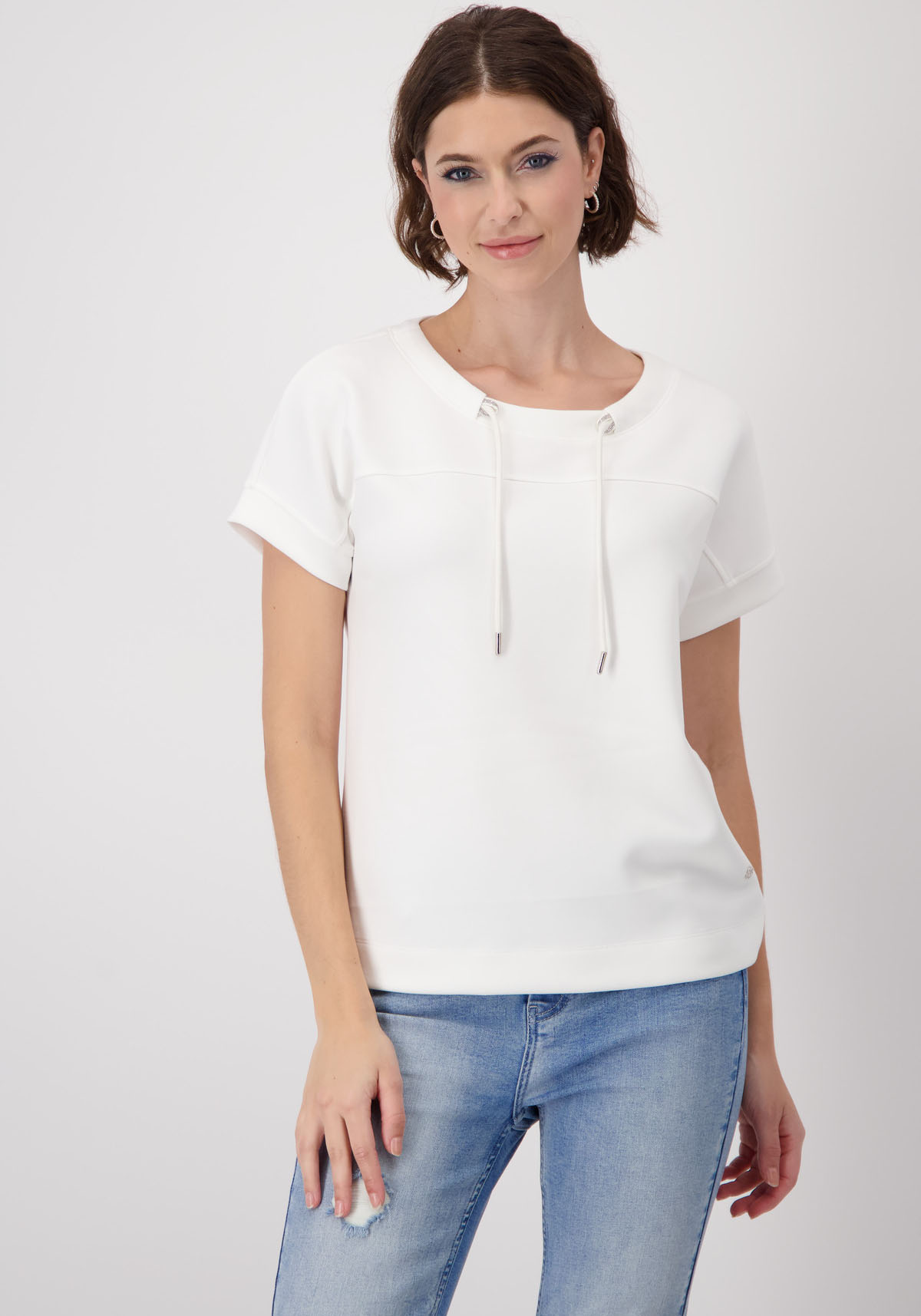 Monari Sweatshirt, mit Kordeldurchzug Monari Sweatshirt, mit Kordeldurchzug von Monari