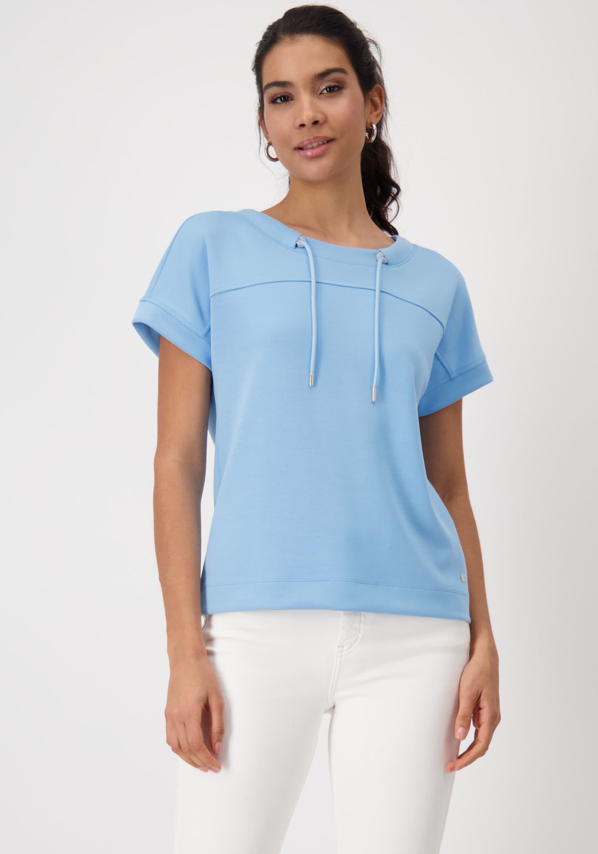 Monari Sweatshirt, mit Kordeldurchzug von Monari