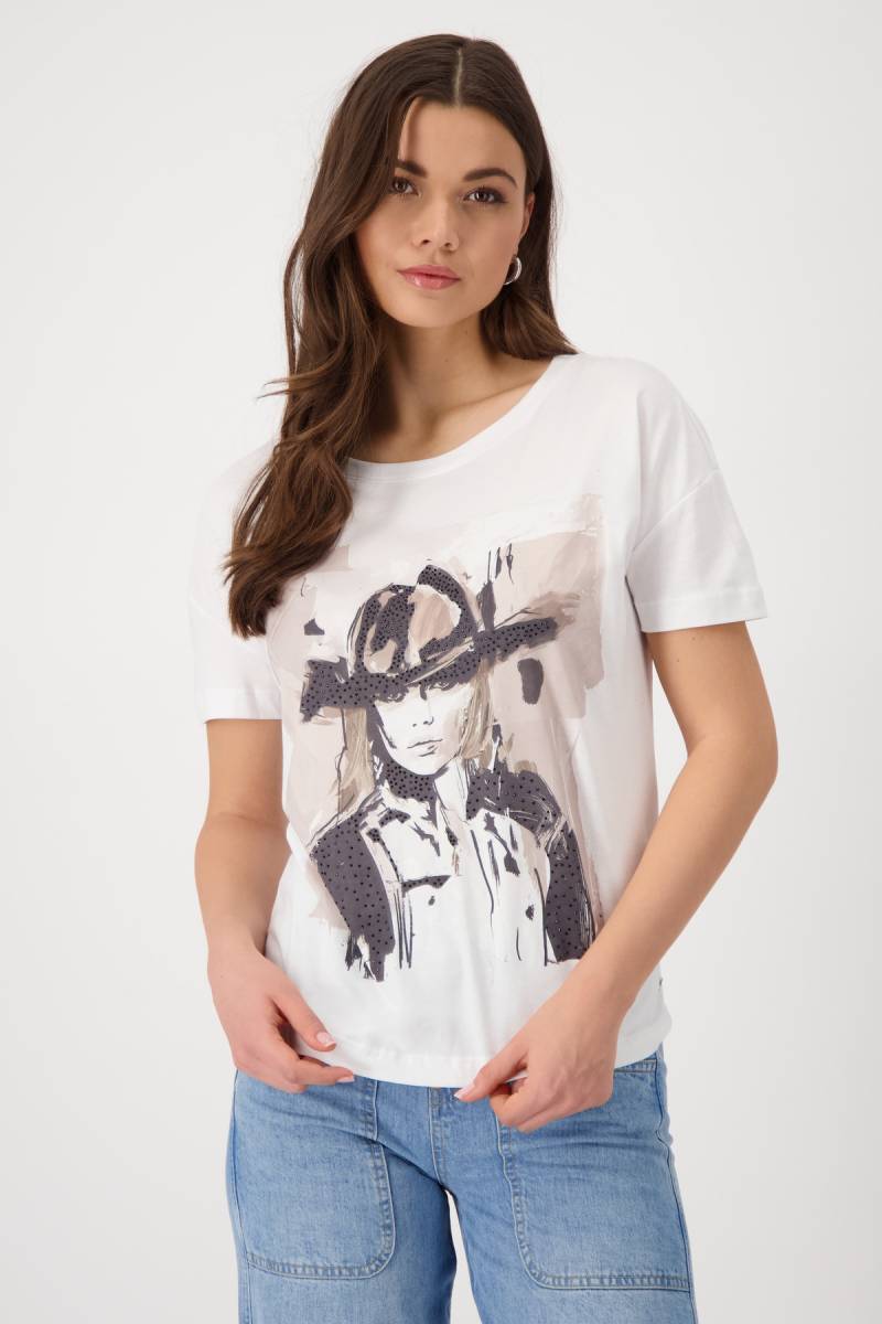 Monari T-Shirt »Shirt Cowgirl«, Mit Rundhalsausschnitt von Monari