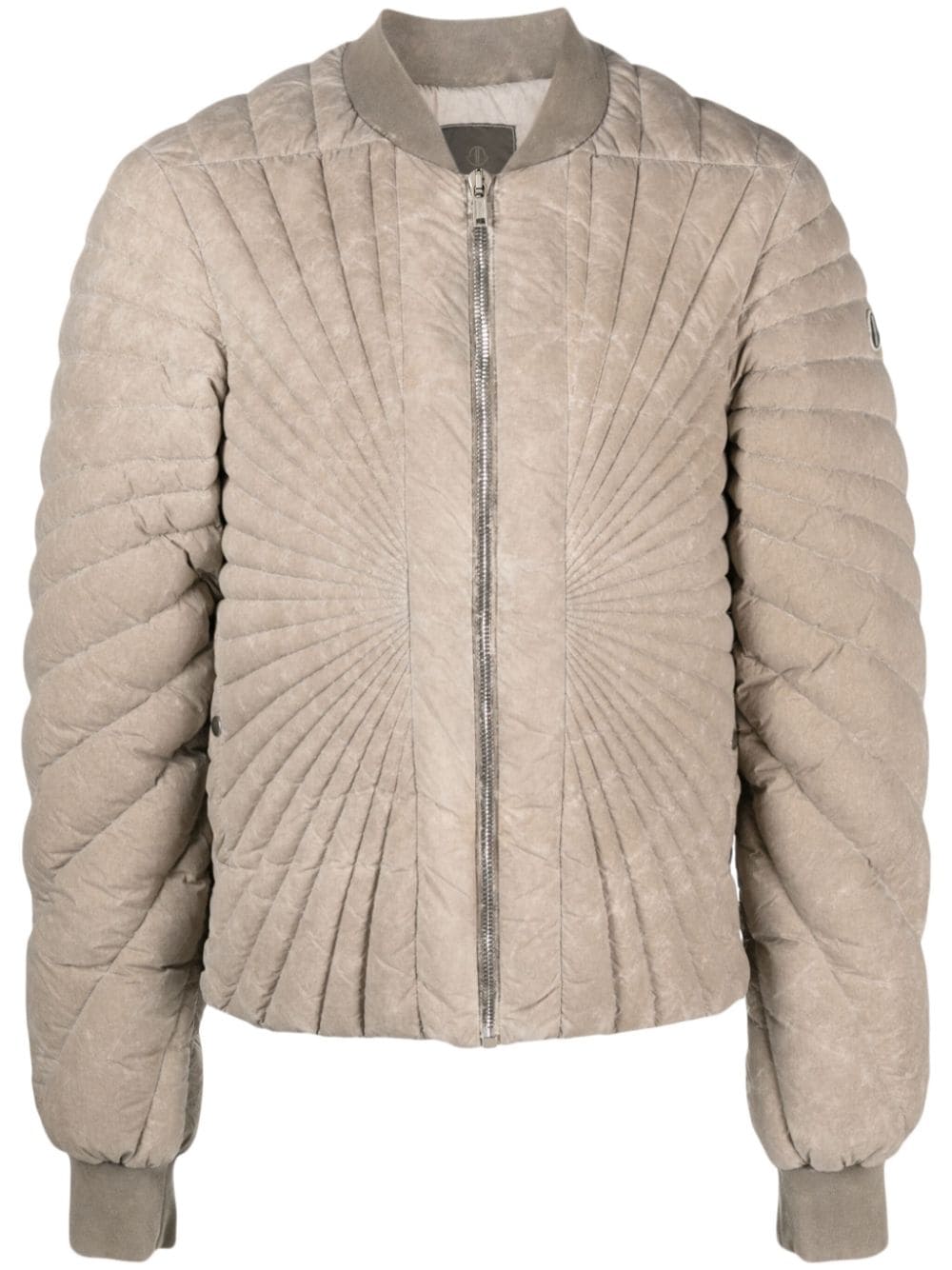 Moncler + Rick Owens Radiance Flight padded bomber jacket - Neutrals von Moncler + Rick Owens