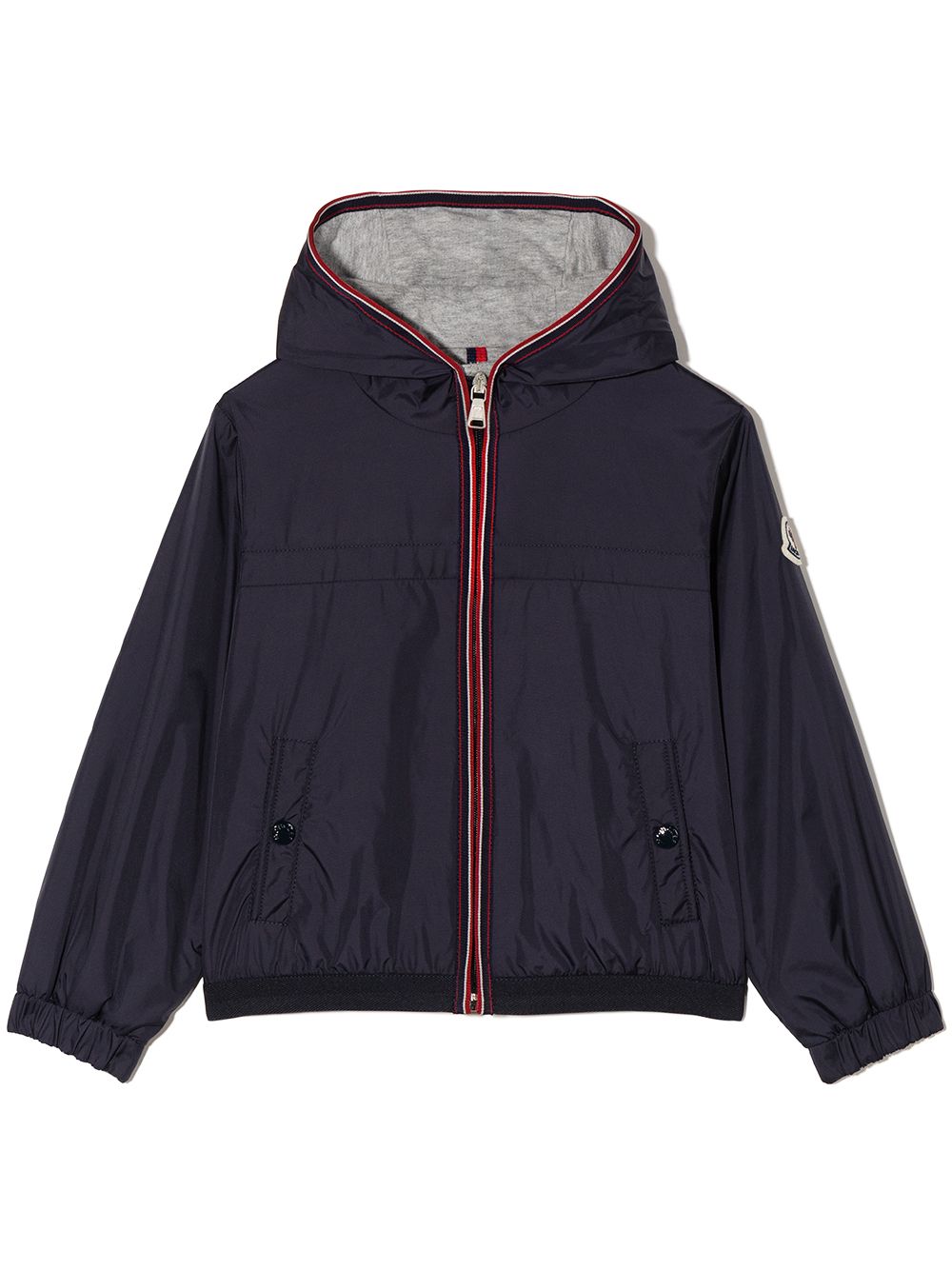 Moncler Enfant Anton hooded rain jacket - Blue von Moncler Enfant