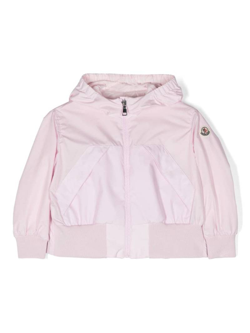 Moncler Enfant Assia hooded jacket - Pink von Moncler Enfant