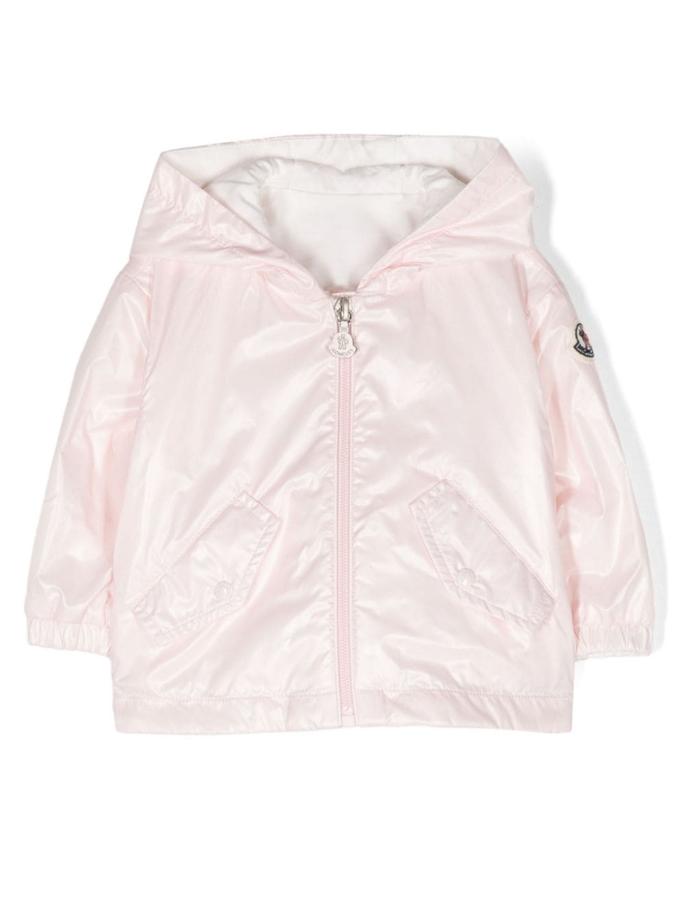 Moncler Enfant Camelien hooded jacket - Pink von Moncler Enfant