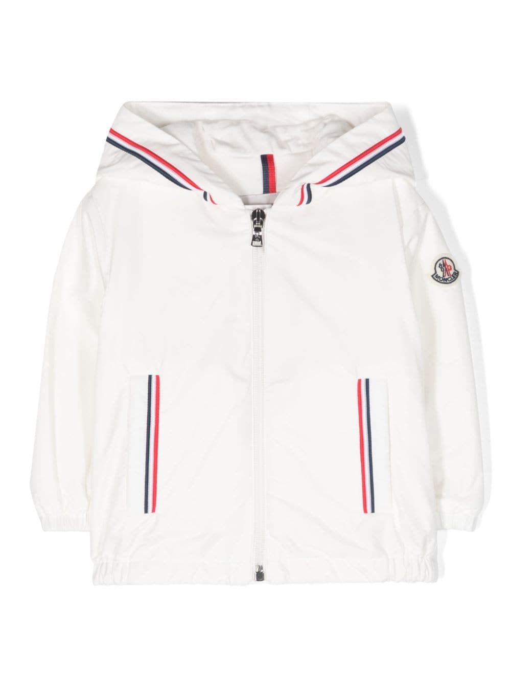 Moncler Enfant Granduc hooded jacket - White von Moncler Enfant