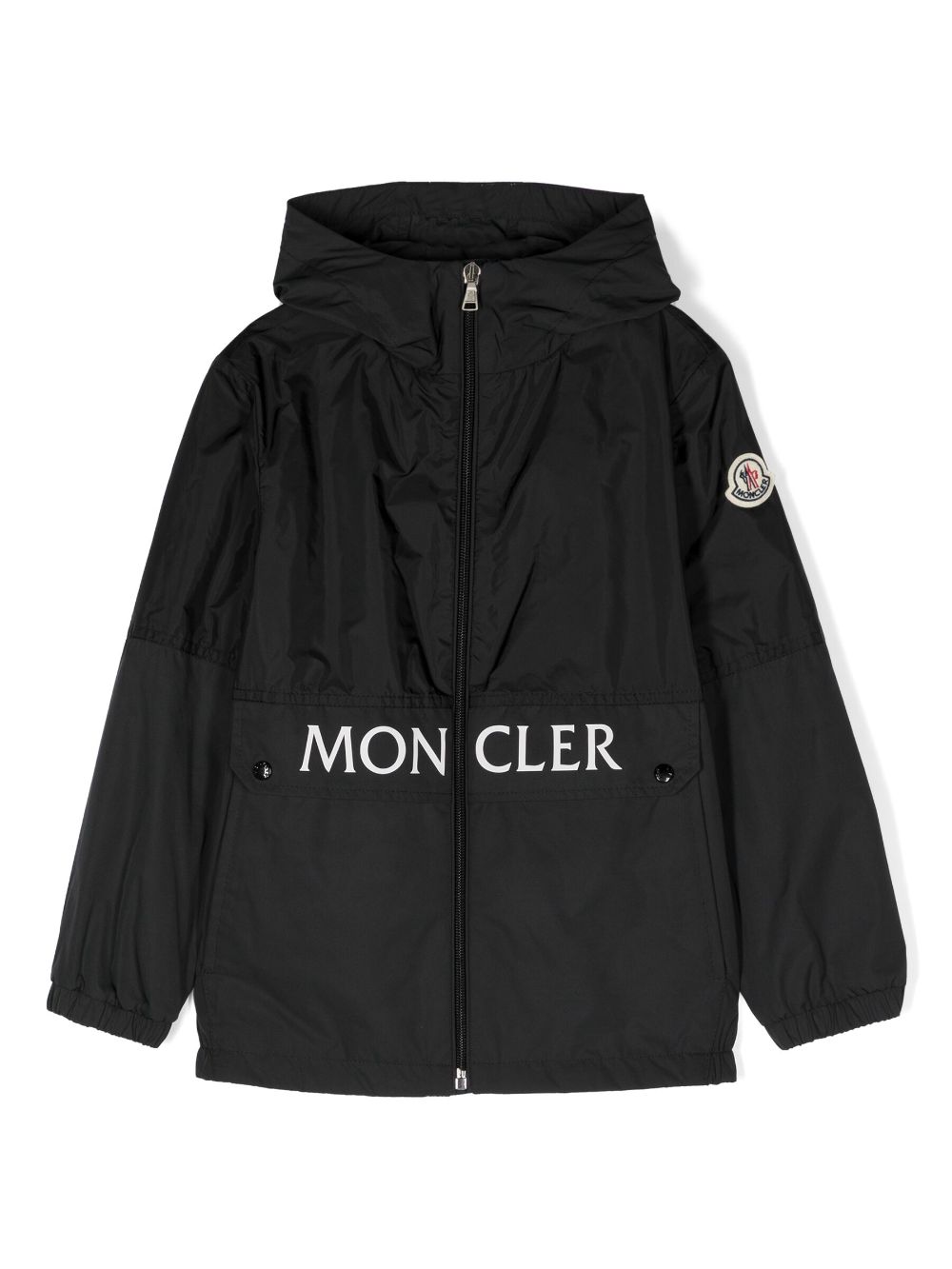 Moncler Enfant Joly hooded jacket - Black von Moncler Enfant