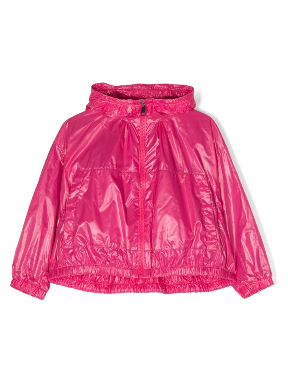 Moncler Enfant Urbonas logo-patch jacket - Pink von Moncler Enfant