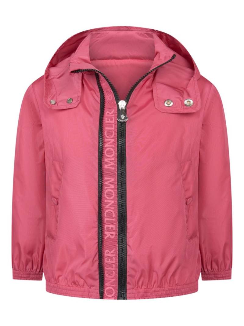 Moncler Enfant Zanice hooded jacket - Pink von Moncler Enfant