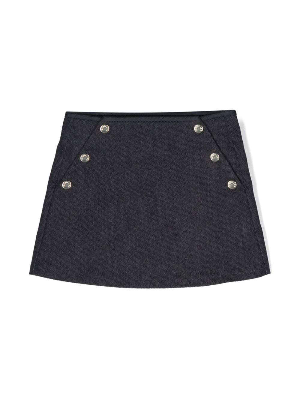 Moncler Enfant denim mini skirt - Blue von Moncler Enfant