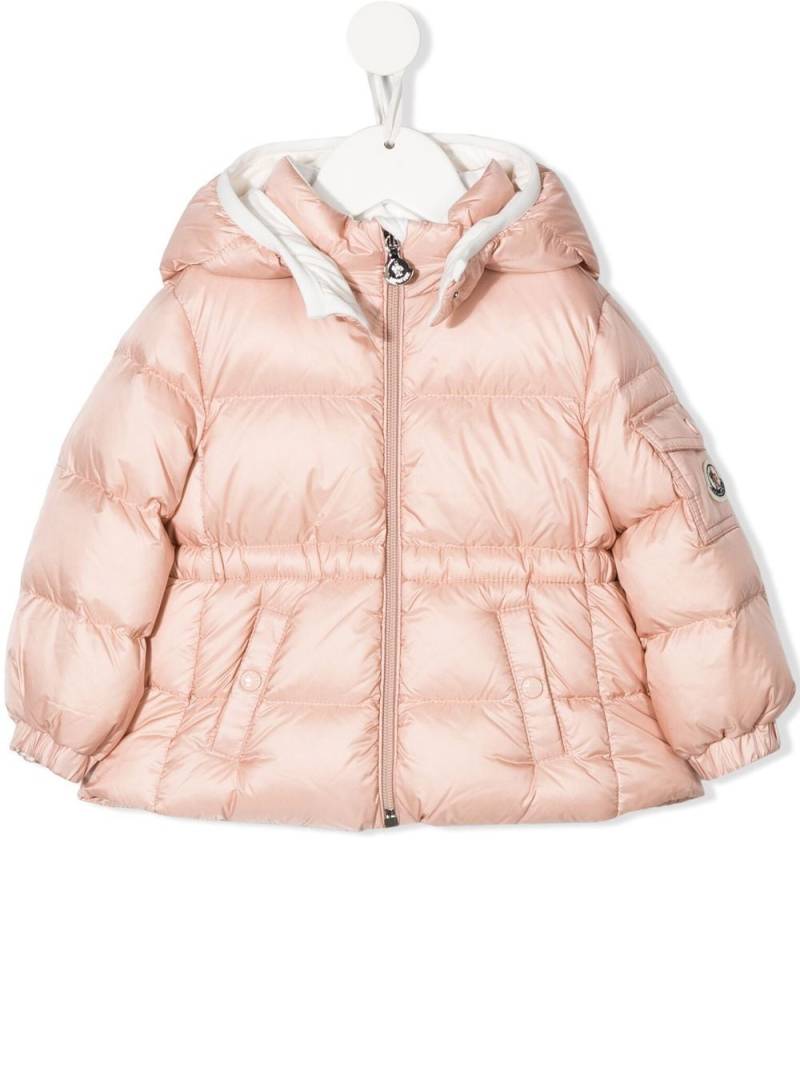 Moncler Enfant feather-down padded coat - Pink von Moncler Enfant