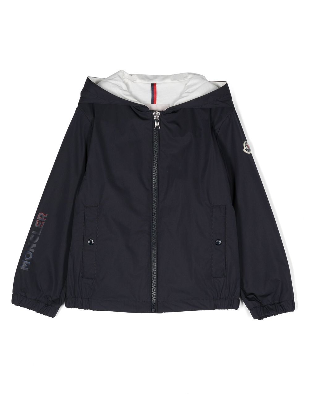 Moncler Enfant hooded padded jacket - Blue von Moncler Enfant