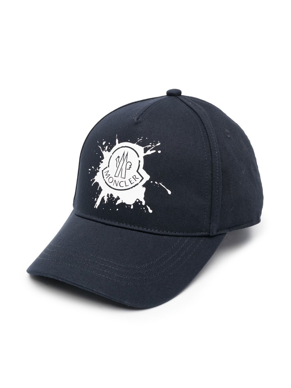 Moncler Enfant logo-print baseball hat - Blue von Moncler Enfant