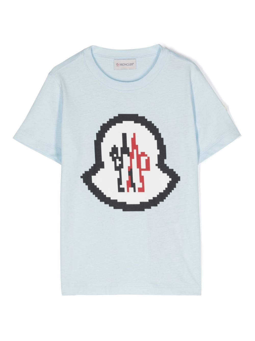 Moncler Enfant logo-print cotton T-shirt - Blue von Moncler Enfant