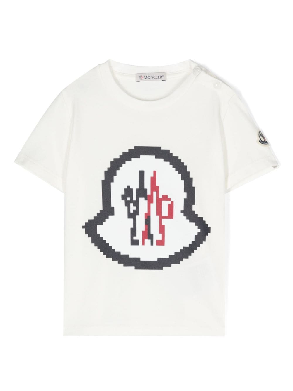 Moncler Enfant logo-print cotton T-shirt - White von Moncler Enfant