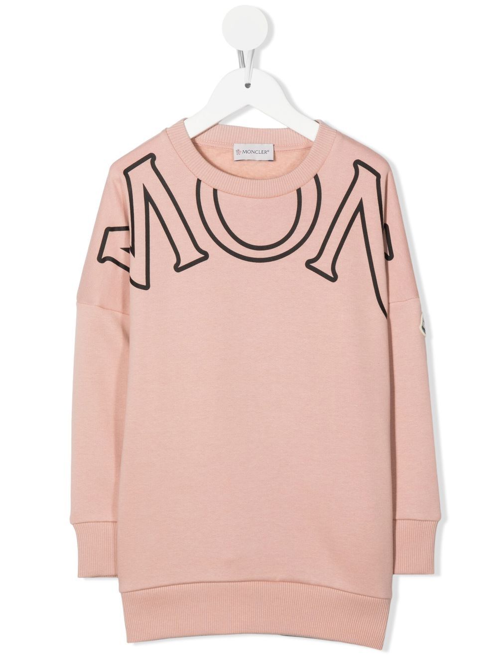 Moncler Enfant logo-print jumper dress - Pink von Moncler Enfant