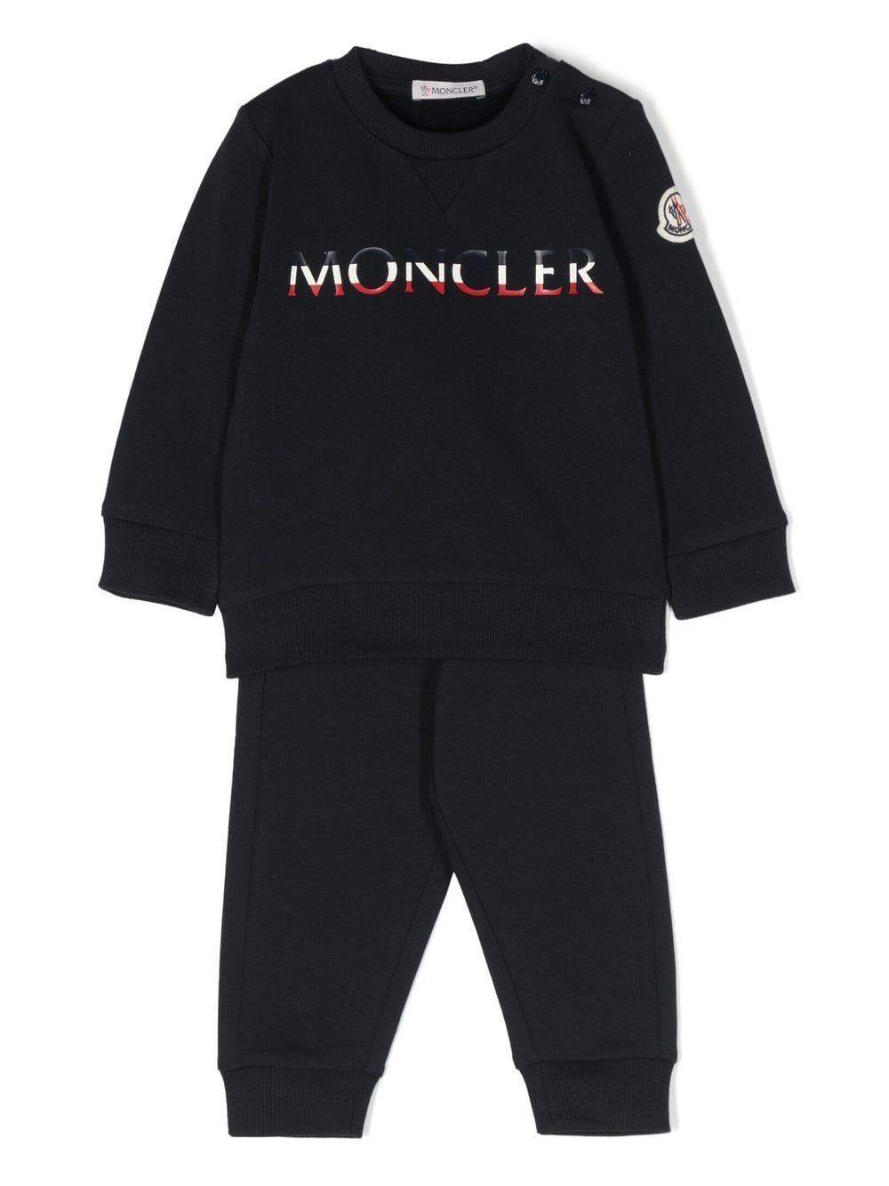 Moncler Enfant logo-print tracksuit - Blue von Moncler Enfant