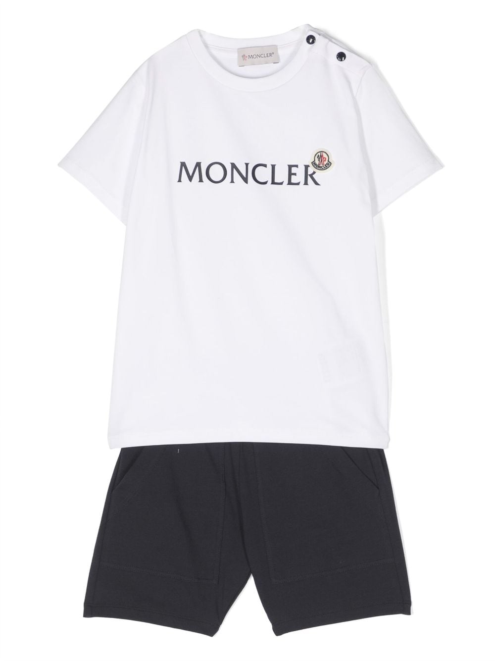 Moncler Enfant logo-print tracksuit set - White von Moncler Enfant