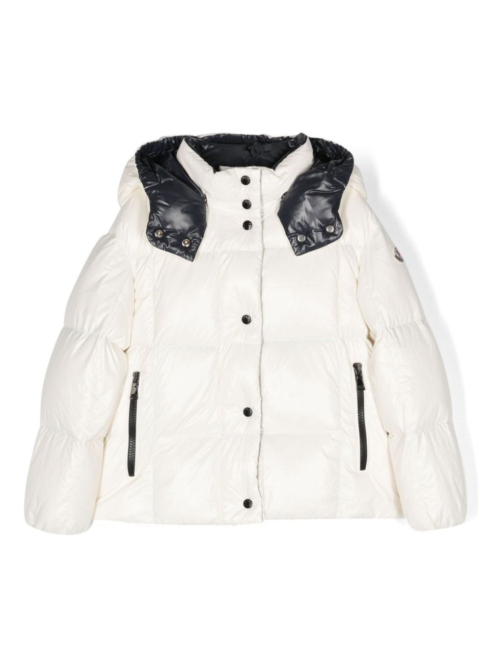 Moncler Enfant padded-design hooded jacket - White von Moncler Enfant